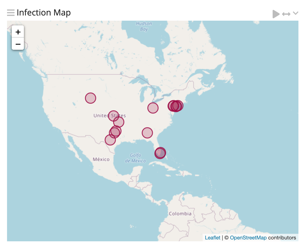 Map of Connections